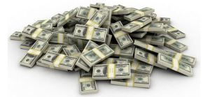 Pile Of U.S. $100 Bills (Image: PicturesOfMoney.Org, Nov. 21, 2013)